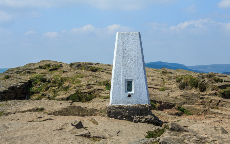 Winhill Pike's trig Winhill Pike's trig